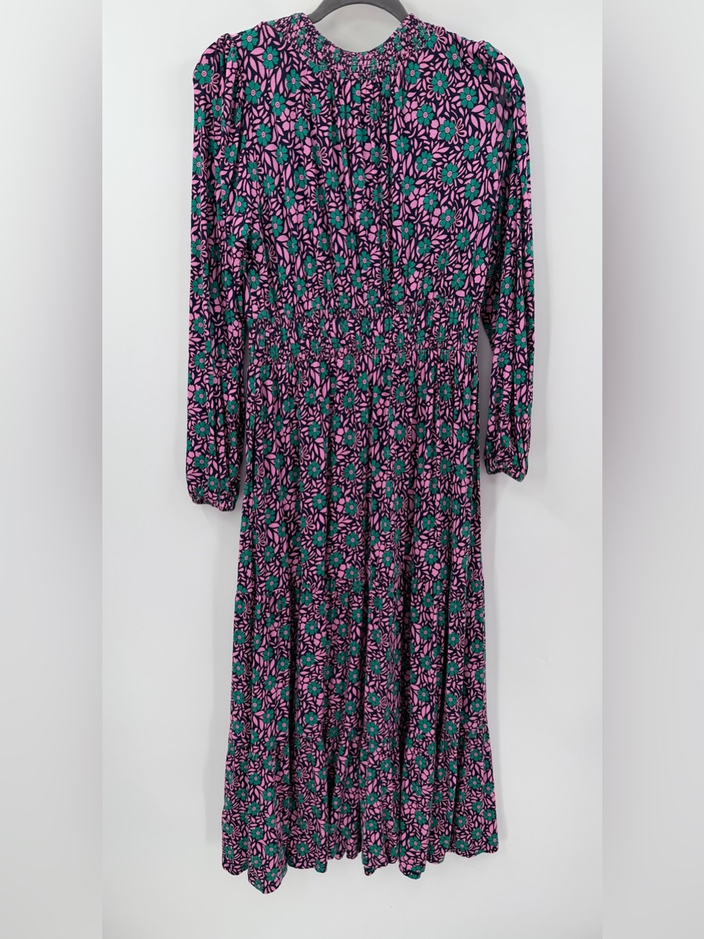 Boden Smock Tiered Jersey Midi Dress US 8 Regular NEW - Picture 6 of 6